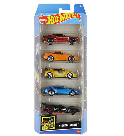 Hot Wheels Autos - 5er-Pack - NightBurnerz Hot Wheels Autos - 5er-Pack - NightBurnerz