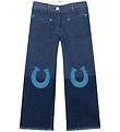 Stella McCartney Kids Jeans - Blau m. Hufeisen