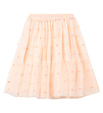 Stella McCartney Kids Tulle Skirt - Pink w. Hearts Stella McCartney Kids Tulle Skirt - Pink w. Hearts