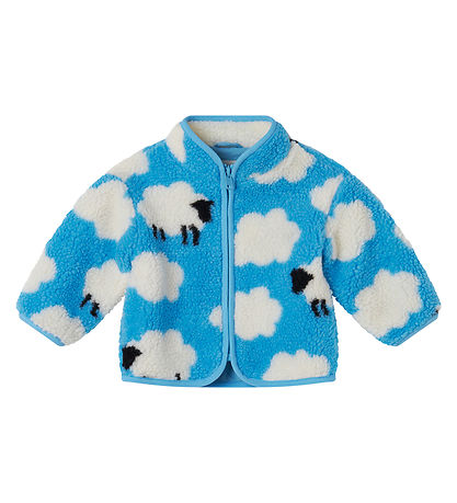 Stella McCartney Kids Fleece Jacket - Light blue w. Clouds/Sheep Stella McCartney Kids Fleece Jacket - Light blue w. Clouds/Sheep