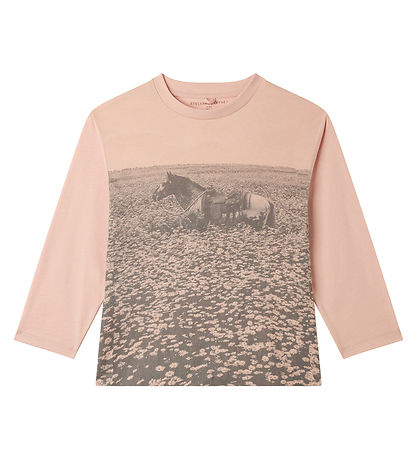 Stella McCartney Kids Blússa - Bleikt M. Hestur