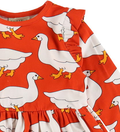 Småfolk Dress - Grenadine w. Geese
