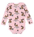 Småfolk Body L/æ - Eisig Pink m. Rentier