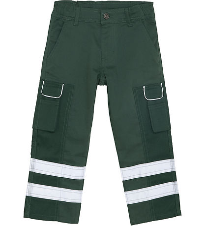 Minymo Cargo Work Trousers - Jungle Green