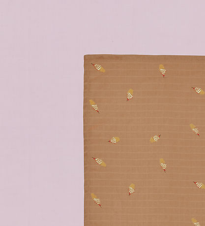 OYOY Hydrofiele Doek - 70x70cm - Mousseline- 2-pack - Chocolade/