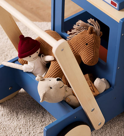 Trotteur Kids Concept - Bois - Camion - Aiden - Bleu Trotteur Kids Concept - Bois - Camion - Aiden - Bleu