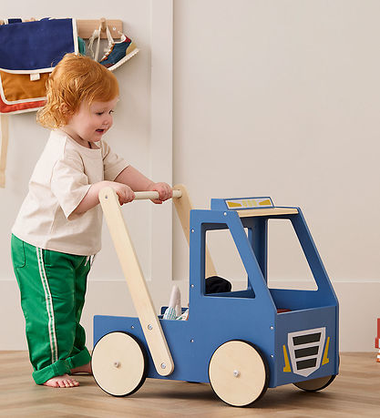 Trotteur Kids Concept - Bois - Camion - Aiden - Bleu Trotteur Kids Concept - Bois - Camion - Aiden - Bleu