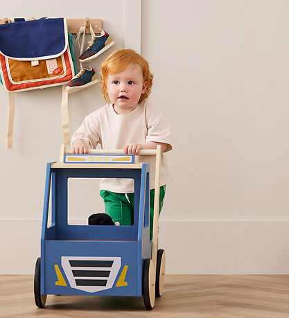 Trotteur Kids Concept - Bois - Camion - Aiden - Bleu Trotteur Kids Concept - Bois - Camion - Aiden - Bleu