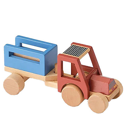 Kids Ceoncept Tractor Aiden - Wood - Kid's HUB Kids Ceoncept Tractor Aiden - Wood - Kid's HUB