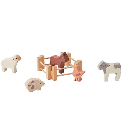 Kids Concept Farm Animals Aiden - Wood - Kid's HUB Kids Concept Farm Animals Aiden - Wood - Kid's HUB