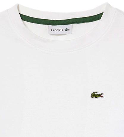 Lacoste Bluse - Weiß m. Logo Lacoste Bluse - Weiß m. Logo