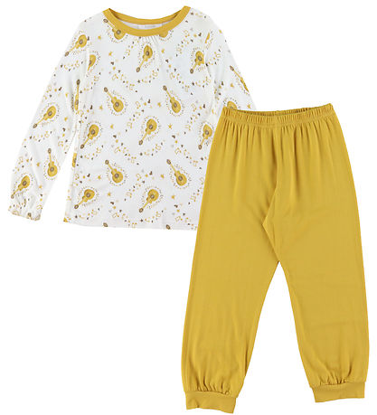 Joha Pyjama set - 2-delig - Bamboe - Off White m. Guitar