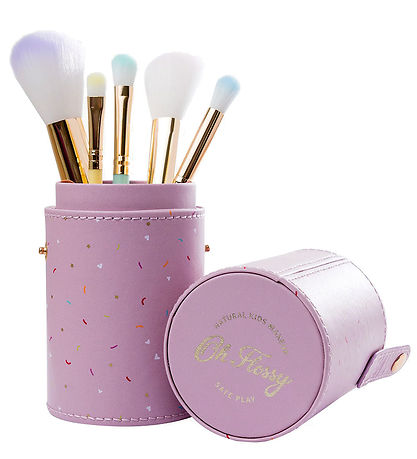 Oh Flossy Makeup Brushes - 5 pcs - Rainbow