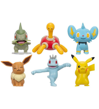 Pokémon 피규어 - 6개입 - 배틀 피규어