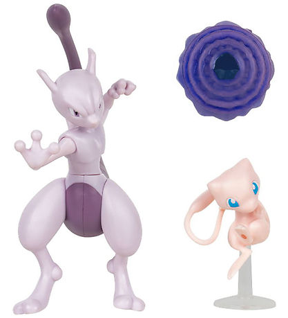 Figurine Pokémon - Battle Figure 2 Pack - Mewtwo Canard Mew Figurine Pokémon - Battle Figure 2 Pack - Mewtwo Canard Mew