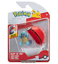 Figurine Pokémon - Clip N Go - Carapuce av. Poké Ball Figurine Pokémon - Clip N Go - Carapuce av. Poké Ball