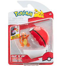 Figurine Pokémon - Clip 'N' Go - Charmander av. Poké Ball Figurine Pokémon - Clip 'N' Go - Charmander av. Poké Ball