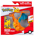 Pokémon Figure - Battle Figure 2-Pack - Charizard Duck Pikachu