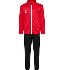 Hummel Tracksuit - hmlLogo - True Red/Black Hummel Tracksuit - hmlLogo - True Red/Black