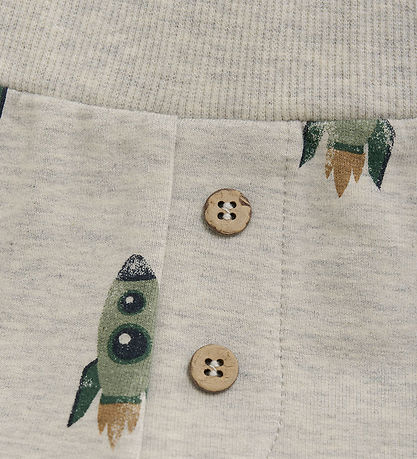 Minymo Trousers - Grey Melange