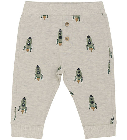 Minymo Trousers - Grey Melange