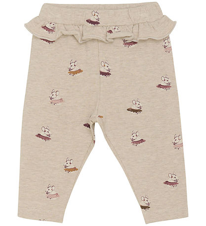 Minymo Trousers - Beige Melange