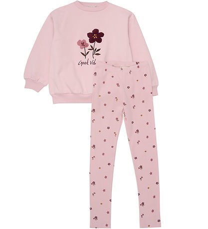 Minymo Pyjama Set - 2 shared - Pale Mauve Minymo Pyjama Set - 2 shared - Pale Mauve