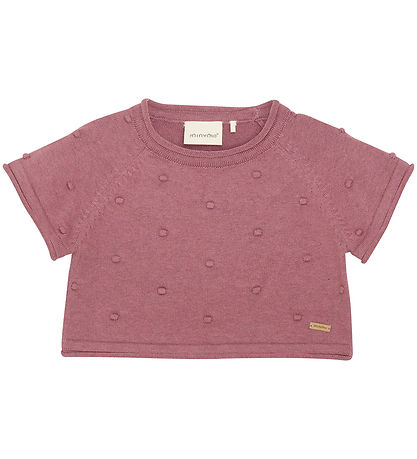 Minymo T-Shirt - Strick - Deko Rose