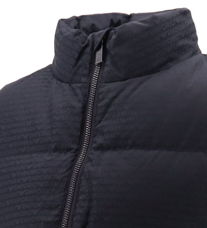 Emporio Armani Down Vest - Navy w. Logos