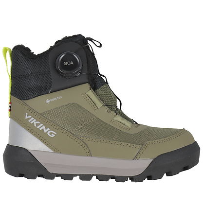 Viking Vinterkängor - Tex - Expower Warm GTX BOA - Khaki