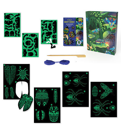 Box Candiy Kreatives Spielset - Rubbellose 3D - Totally Creepy C Box Candiy Kreatives Spielset - Rubbellose 3D - Totally Creepy C