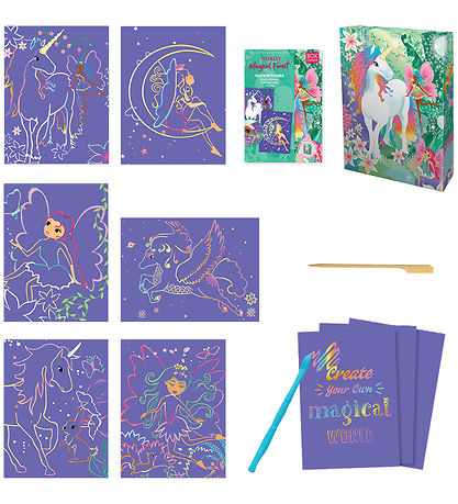 Set de Création Box Candiy - Ensemble de cartes à gratter - Tota
