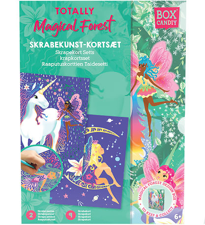Set de Création Box Candiy - Ensemble de cartes à gratter - Tota