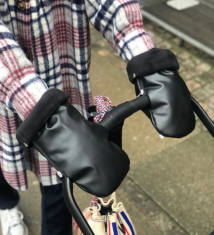 KongWalther Barnvagnshandskar - 2-pack - Østerbro - Svart