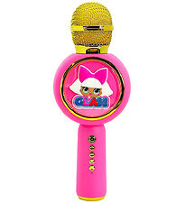 OTL Microphone - LED - Karaoke - LOL Surprise - Pink/Gold OTL Microphone - LED - Karaoke - LOL Surprise - Pink/Gold