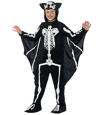 Smiffys Costume - Bat Skeleton - Black/White Smiffys Costume - Bat Skeleton - Black/White