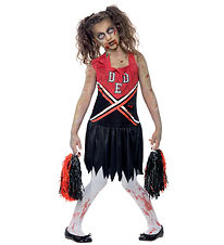 Smiffys Costume - Zombie Cheerleader - Sweet/Black Smiffys Costume - Zombie Cheerleader - Sweet/Black