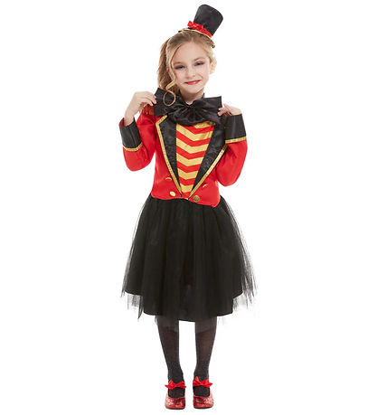 Smiffys Maskeradkläder - Deluxe Ringmaster - Röd/Svart