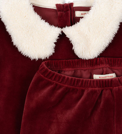Tenue de Père Noël Konges Sløjd - Ensemble de Noël - Rouge Dahli