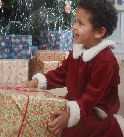 Tenue de Père Noël Konges Sløjd - Ensemble de Noël - Rouge Dahli