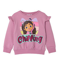Sweat-shirt Name It - NmfSanne - Mauve Orchid Sweat-shirt Name It - NmfSanne - Mauve Orchid