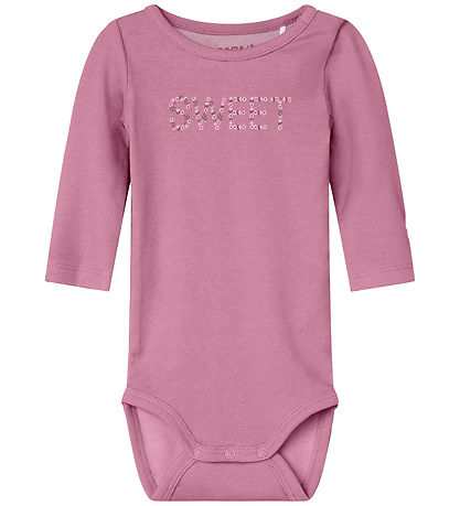 Name It Bodysuit L/æ - NbfOsia - Mauve Orchid