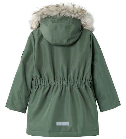 Name It Winterjacke - NOOS - NkfMilla Parka - Agave Green
