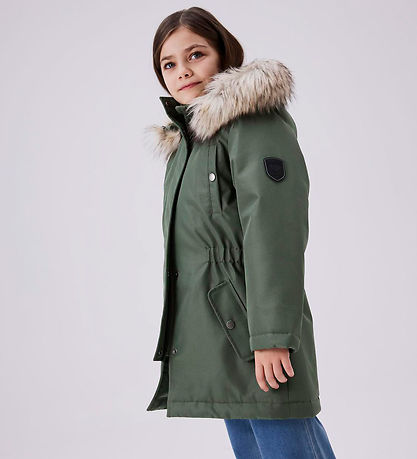 Name It Winterjacke - NOOS - NkfMilla Parka - Agave Green