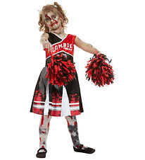 Smiffys Costume - Zombie Cheerleader - Red/Black Smiffys Costume - Zombie Cheerleader - Red/Black