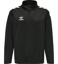 Sweat-shirt Hummel - hmlCore XK Demi-zip Poly - Noir Sweat-shirt Hummel - hmlCore XK Demi-zip Poly - Noir