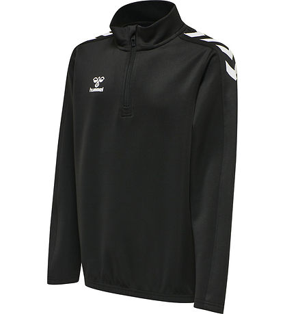 Hummel Sweatshirt - hmlCore XK Half Zip Poly - Black