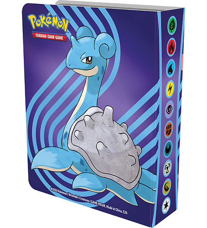 Pokémon Mini Album m. Booster-Set - Blå