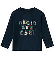 Name It Blouse - NmmRcandy - Dark Sapphire