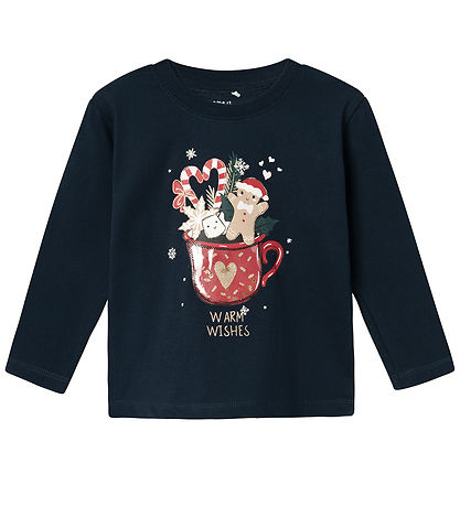 Name It Blouse - NmfRbell - Dark Sapphire